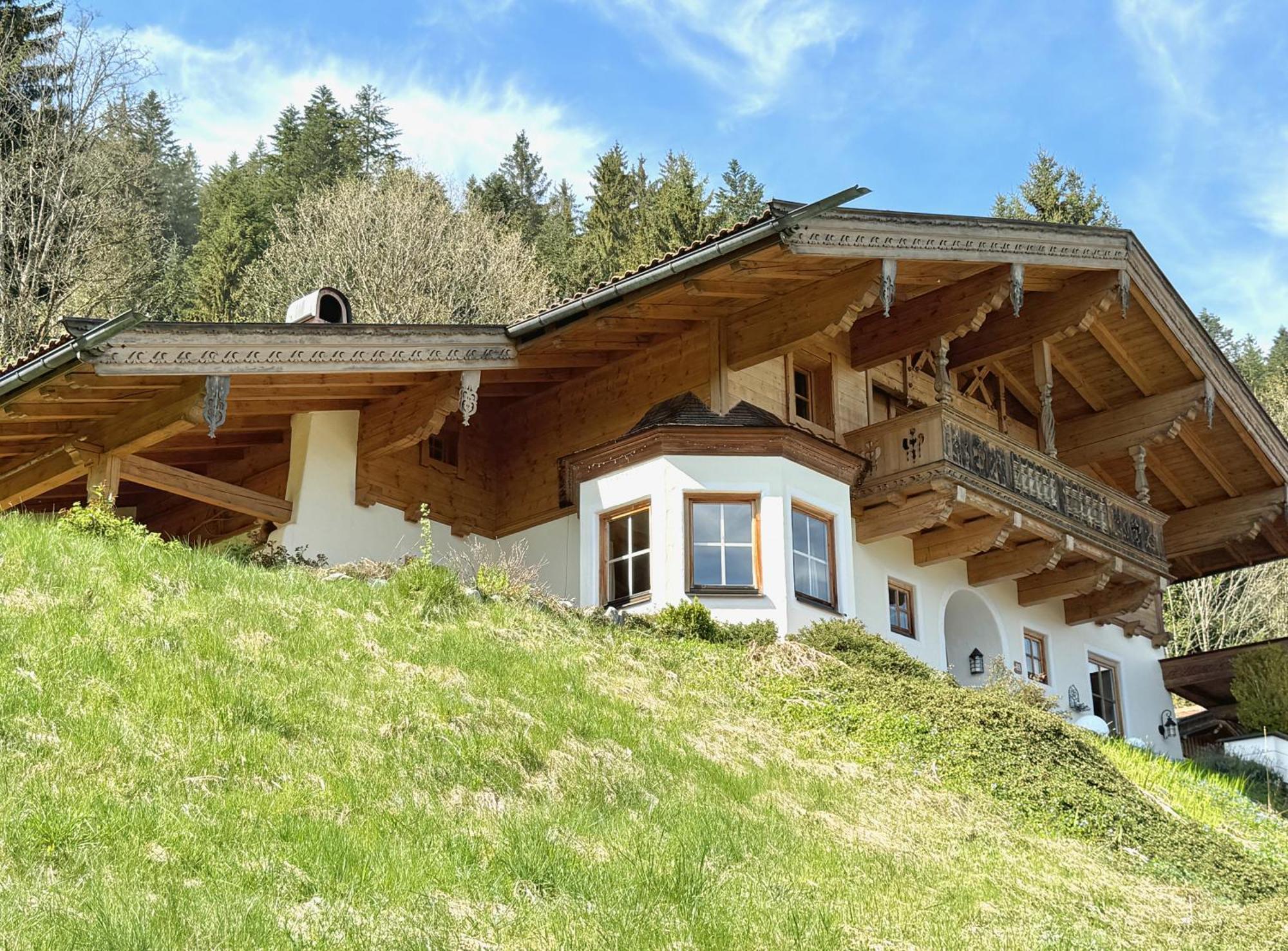5* Panorama Chalet Mit Sauna By Belle Stay Going am Wilden Kaiser Kültér fotó
