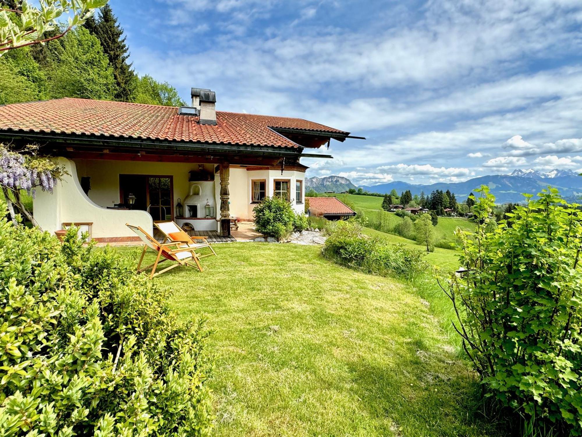 5* Panorama Chalet Mit Sauna By Belle Stay Going am Wilden Kaiser Kültér fotó