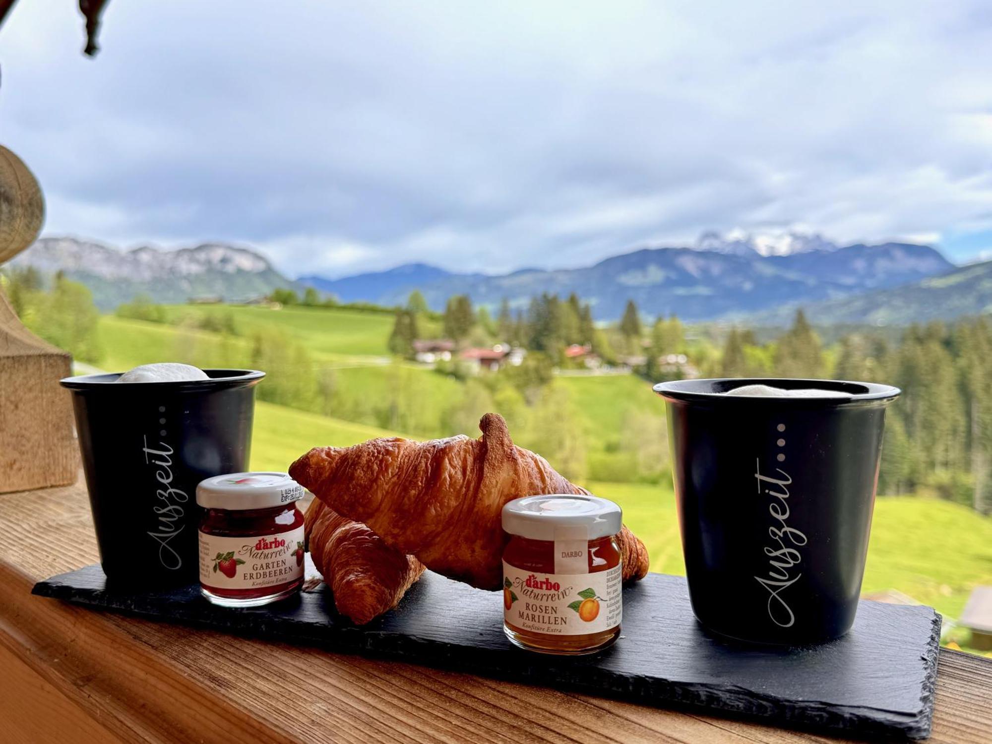 5* Panorama Chalet Mit Sauna By Belle Stay Going am Wilden Kaiser Kültér fotó