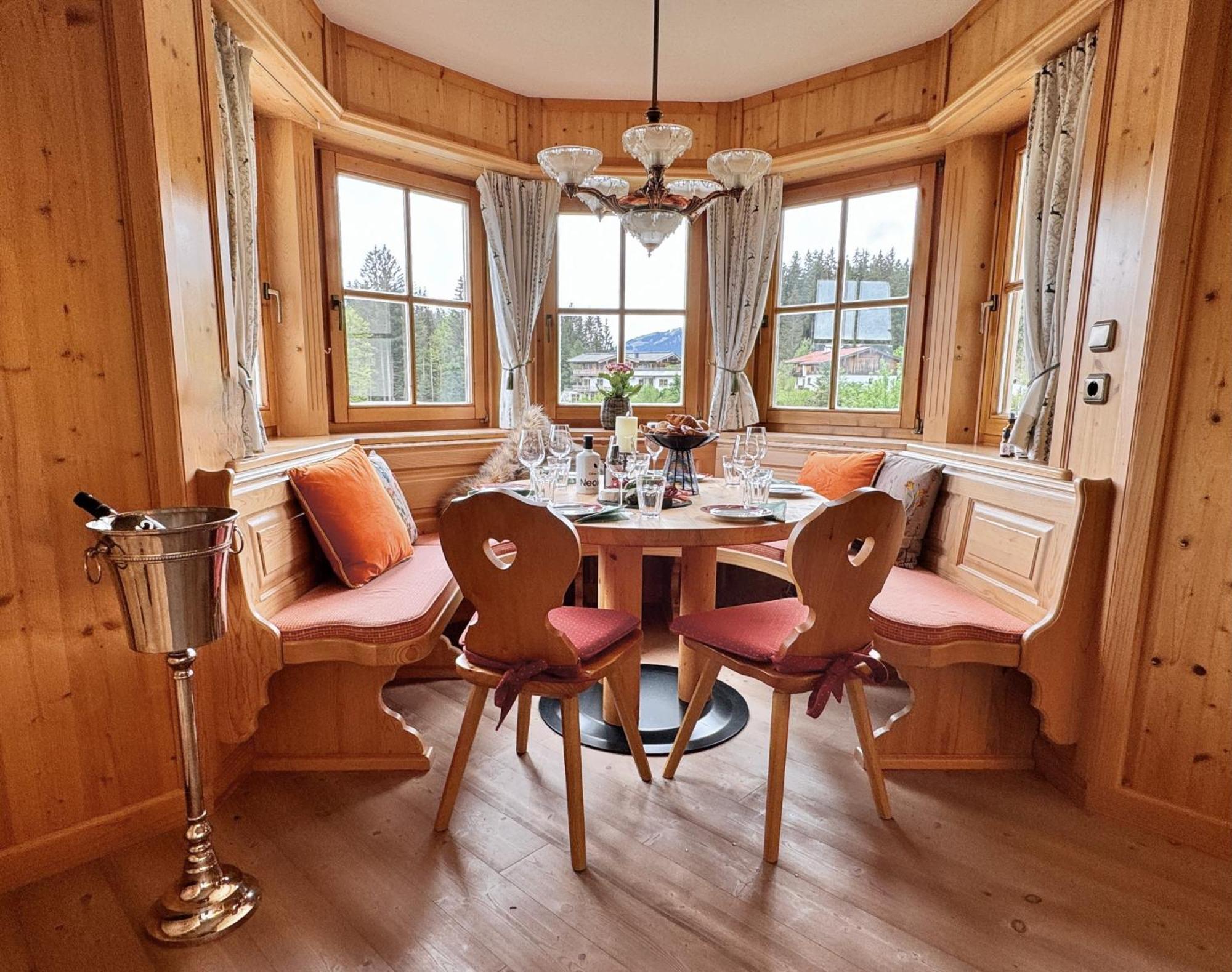 5* Panorama Chalet Mit Sauna By Belle Stay Going am Wilden Kaiser Kültér fotó